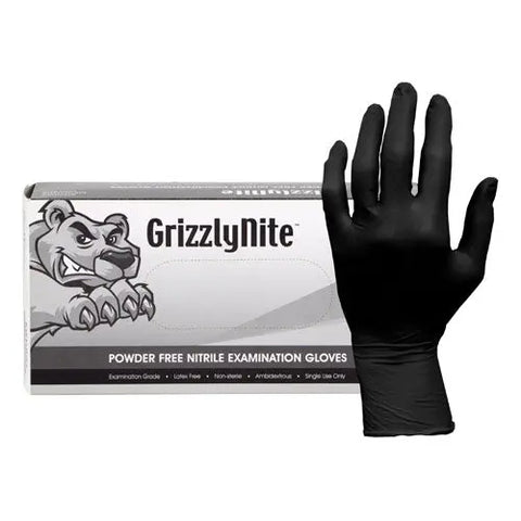 ProWorks® GrizzlyNite® Nitrile Exam, PF, 5.5 mil.