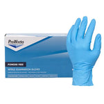 ProWorks® Nitrile Exam, PF, Blue, 7 mil.