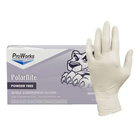 ProWorks® Polar Nite® Nitrile Exam, PF, 4 mil.