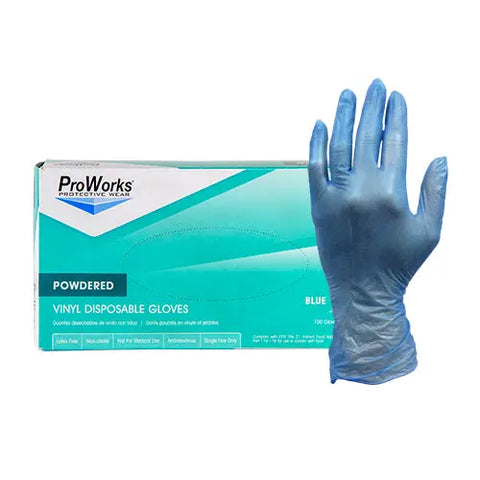 ProWorks® Vinyl, Industrial, PF, Blue, 3 mil.