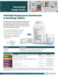 Pur One Commercial Sanitizing Tablets.