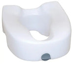 Raised Toilet Seat W-lock W-o Arms.