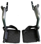 Replacement Footrests For Drive Tr39e-sv (silver Vein).