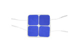 Reusable Electrodes  Pack-40 2 X2  Square  Blue Jay Brand.