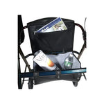 Rollator 4-wheel With Pouch & Padded Seat  Black - Drive.