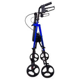 Rollator  Aluminum  Height Adjustable  Blue.