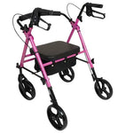 Rollator  Aluminum  Height Adjustable  Pink.