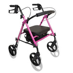 Rollator  Aluminum  Height Adjustable  Pink.