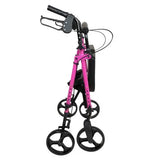 Rollator  Aluminum  Height Adjustable  Pink.