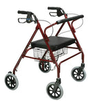 Rollator Oversize With Loop Bk Blue Bariatric Steel-10215bl-1.