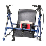 Rollator Steel Blue W-6  Whls Knocked-down.