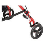 Rollator Steel Red  W-6  Whls Knocked-down.