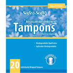 Safe n Soft® Cardboard ApplicatorTampons.