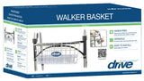 Snap-on Walker Basket For Folding Walkers.