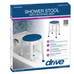 Swivel Seat Shower Stool Retail Packed    Each.