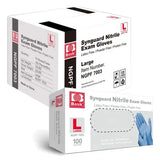 Synguard Nitrile Exam Gloves 10 Bxs-case  Large.