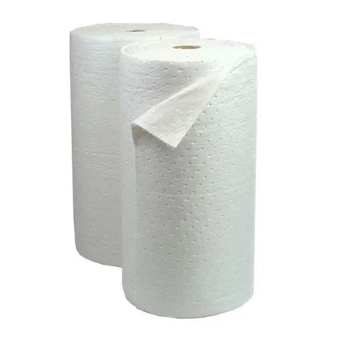 TaskBrand® Oil Only Sorbent Roll , White.