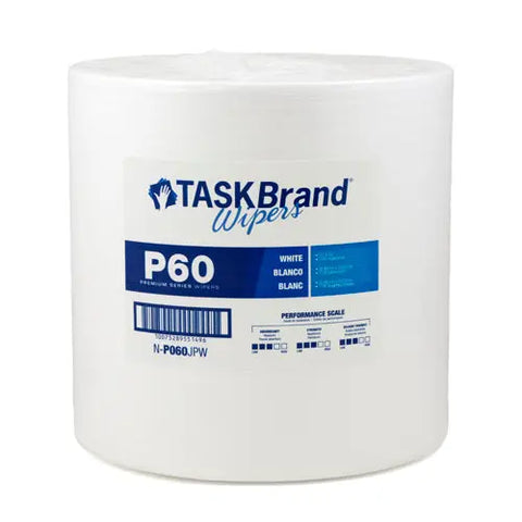 TaskBrand® P60 Hydrospun Jumbo Roll.