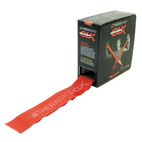 Theraband Consecutive Loops Red 25 Yard Bulk.