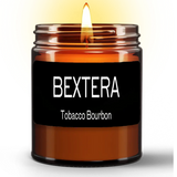 Tobacco Bourbon Natural Wax Candle (9oz).