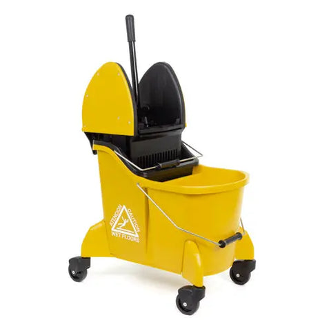 ToughWorks® Dual Chamber Mop Bucket.