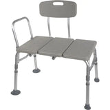 Transfer Bench Plastic (drive) 3-section And Backrest-gray.