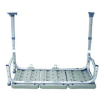 Transfer Bench Plastic (drive) 3-section And Backrest-gray.