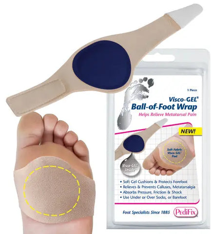 Visco-gel Ball-of-foot Wrap Large.