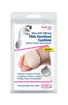 Visco-gel Silicone Thin Forefoot Cushion Large Left.