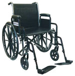 Wheelchair 16  Rem Desk Arms W-swing-away Footrests.