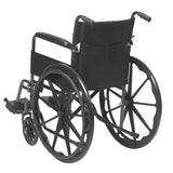 Wheelchair 18   W-fixed Full Arms & Swingaway Det Footrests.