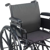 Wheelchair Back Cushion 18x17  General Use  W-lumbar Support.