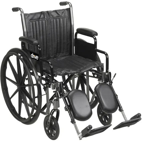 Wheelchair Econ Rem Desk Arms 20   W-elr's  Dual Axle.