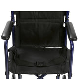 Wheelchair Transport Lightweight Blue 19.