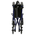 Wheelchair Transport Lightweight Blue 19.