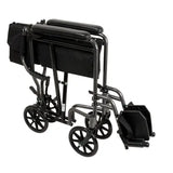 Wheelchair Transport Steel  19  Seat Width.