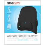 Wideback Backrest Support Obusforme  Black.