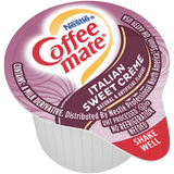 Italian Sweet Crème Liquid Creamer Singles 0375 Fl Oz (Pack of 200).