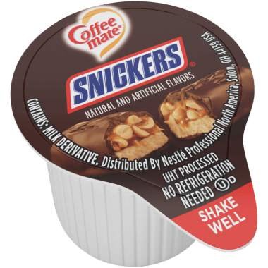 Snickers Flavor Liquid Creamer Singles (375 fl oz)