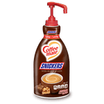 Snickers Liquid Creamer Concentrate Pump Bottle - 507 fl oz (2 x 15 L Bottles).