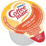 Hazelnut Liquid Creamer Singles 0375 Fl Oz (Pack of 200).