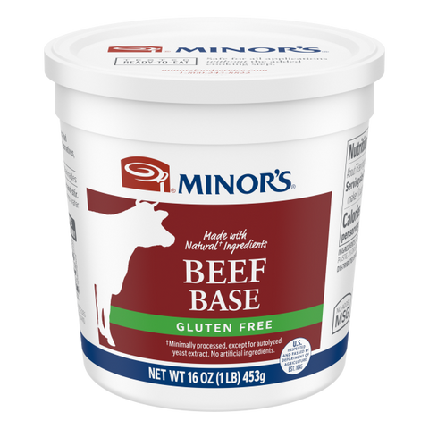 Gluten Free Beef Base made with Natural Ingredients1 lb (Pack of 6).