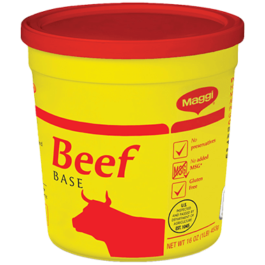 Beef Base (No Added MSG) Gluten Free 6 x 1 pound.