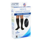 Men's Mild Support Socks 10-15mmhg  Black  Small/medium.