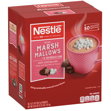 Rich Chocolate Flavor Hot Cocoa Mix with Mini Marshmallows (6 50 x 071 oz packets).