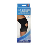 Blue Jay Slip-on Knee Support Open Patella W/stabilizers Med.