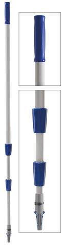 Three-piece pole with Uni-Connect cone