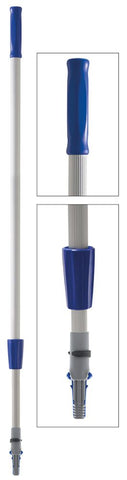 Two-piece pole with Uni-Connect cone
