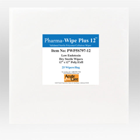 Pharma-Wipe Plus™ Dry Wipers, Low Endotoxin