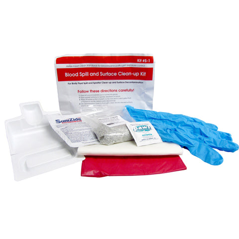First Step® Blood Spill Clean-Up Kit